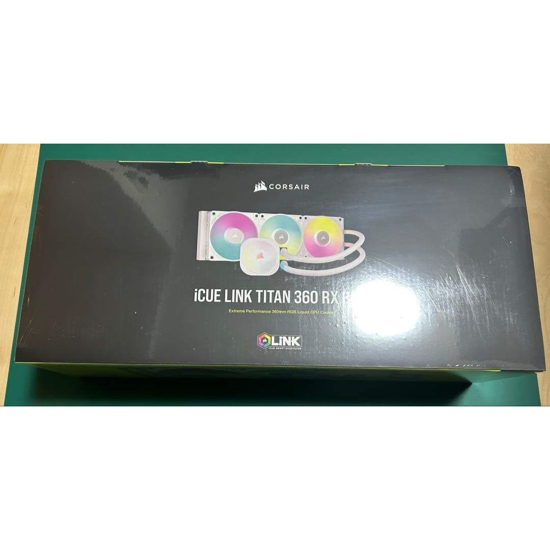 CORSAIR TITAN 360 RX RGB 新品未開封の通販 by Unu's shop ｜ラクマ