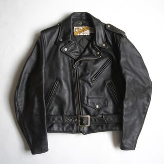 schott - schott 642 襟付きシングルライダース 【値下げ可】の通販 by