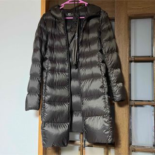UNIQLO - 新品 ユニクロ ライト ウェイト ダウン フーデット コート XL