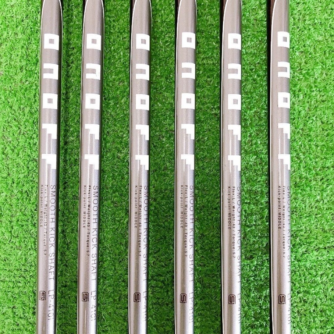 Onoff - テ42☆オノフレディース 6本アイアンセット LP-410I ONOFFLADY