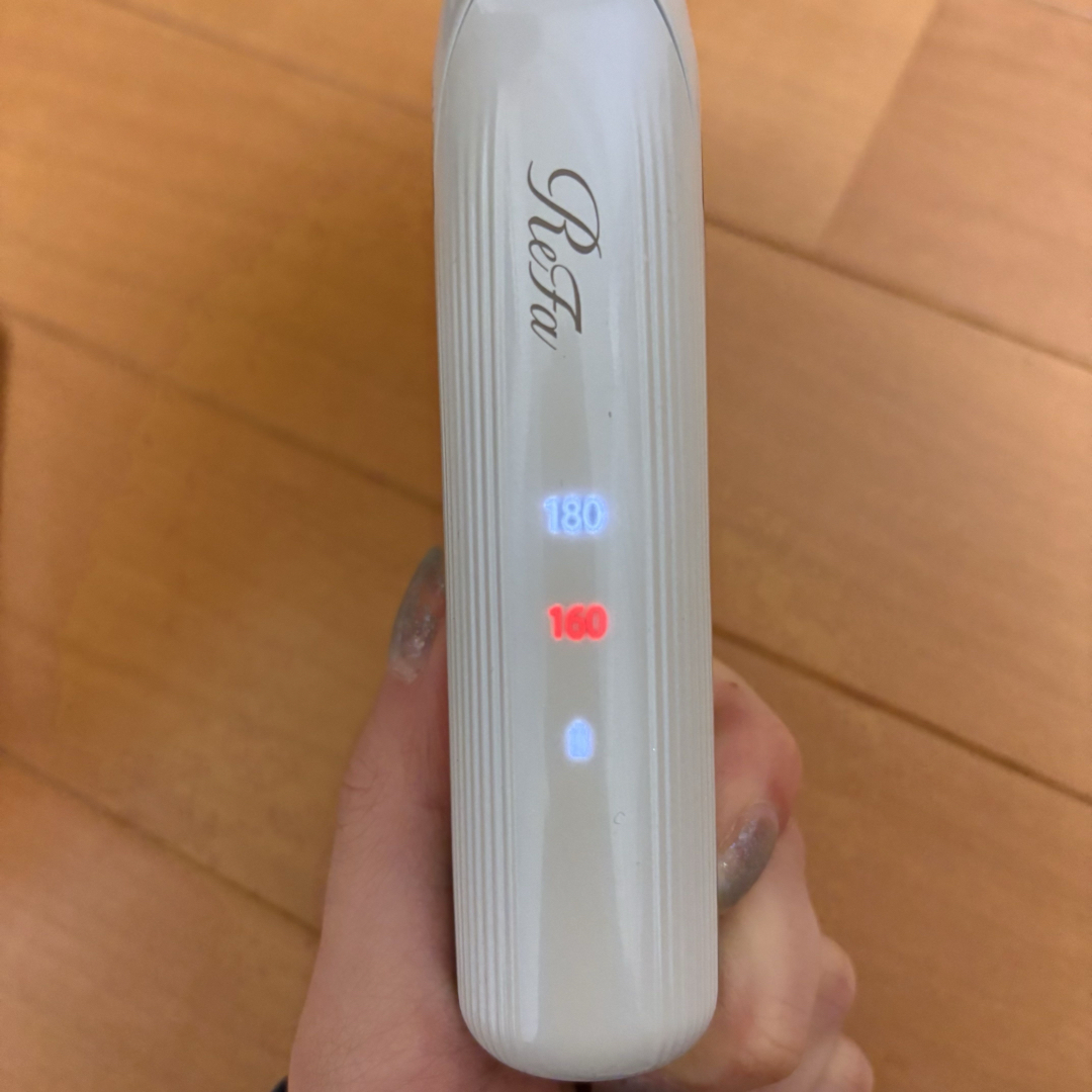 ReFa - 【美品】ReFa ストレートアイロン フィンガーアイロン ホワイト