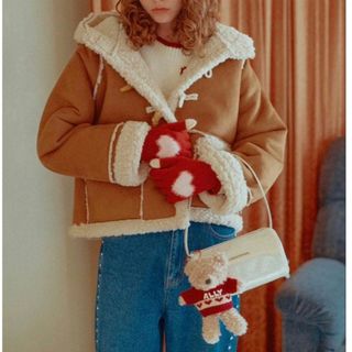 BURBERRY BLUE LABEL - バーバリーブルーレーベル ダッフルコートの