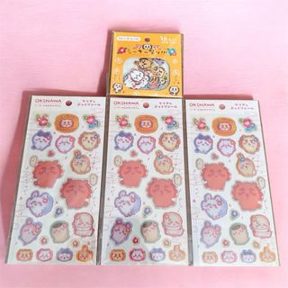 BUNNY海外文具 青い昭和風イラストステッカーシール15枚セット 人物の