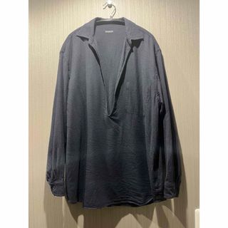 COMOLI - 値下げしました。COMOLI パープルダンガリー シャツの通販 by