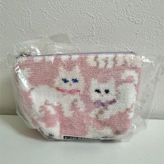 FEILER - フェイラー モフモフネコチャン 舟形ポーチSの通販 by ゆ's