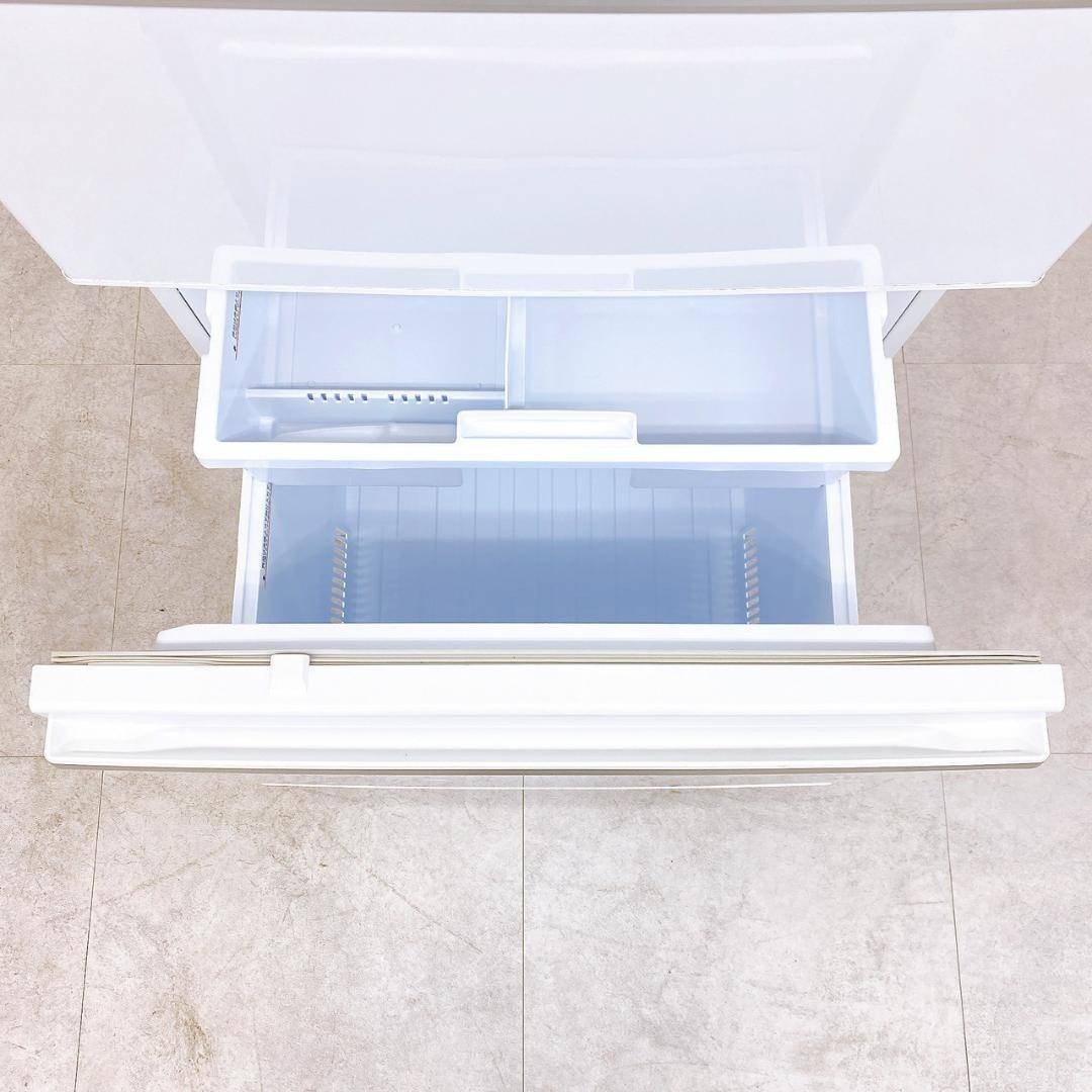 三菱 - 2023年製 三菱 365L 冷蔵庫 MR-CX37JL-W 3ドア 左開きの通販 by