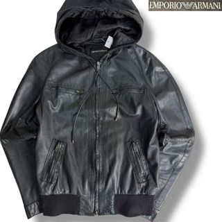 EMPORIO ARMANI - GACKT着用ブランド EMPORIO ARMANI ラムレザーダウン