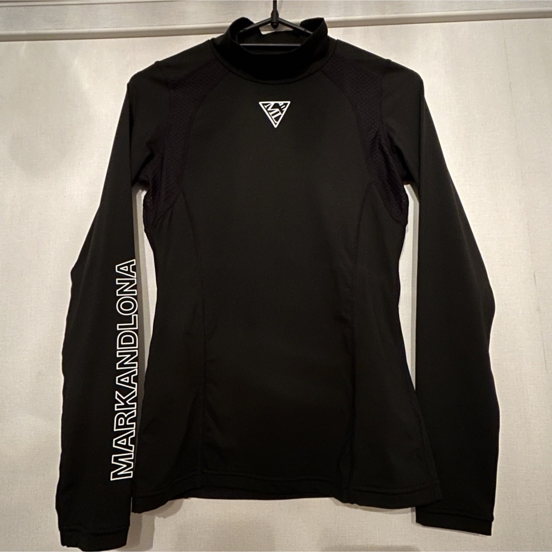 MARK&LONA - 【新品】MARK&LONA モックネックアンダーシャツ 黒 36の