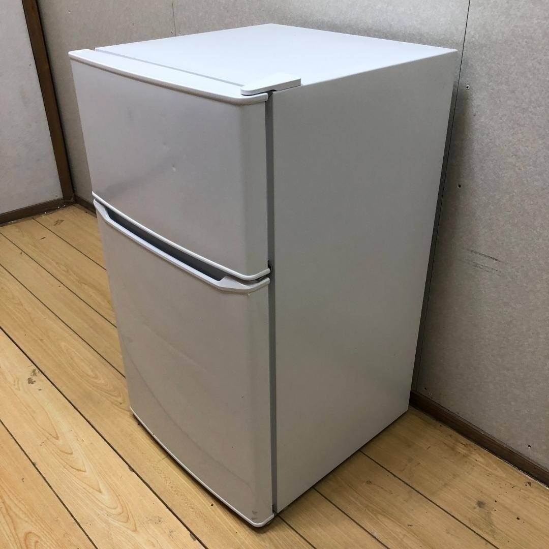 Haier - 冷蔵庫 ハイアール 2ドア 2021年 JR-N85D 白 250601-3の通販
