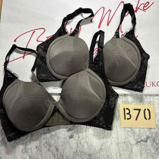 LUNA ナイトブラ Mサイズ ダスティブラックの通販 by piro's shop｜ラクマ