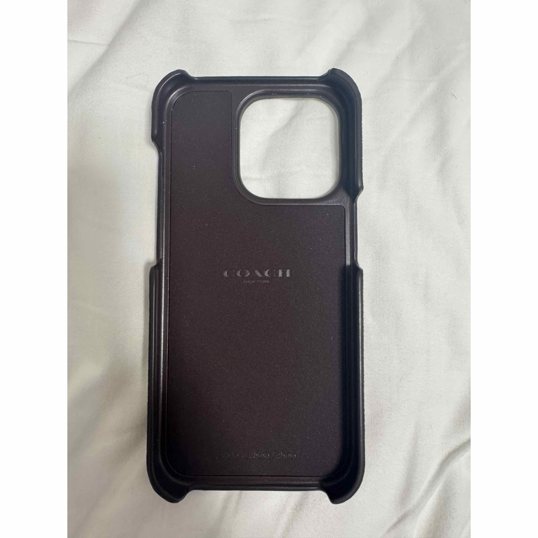 COACH - 【数日使用のみ】COACH コーチ iPhone15 Pro ケース