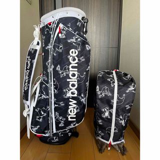 Black & White Sportswear - ゴルフ キャディバッグ ブラック