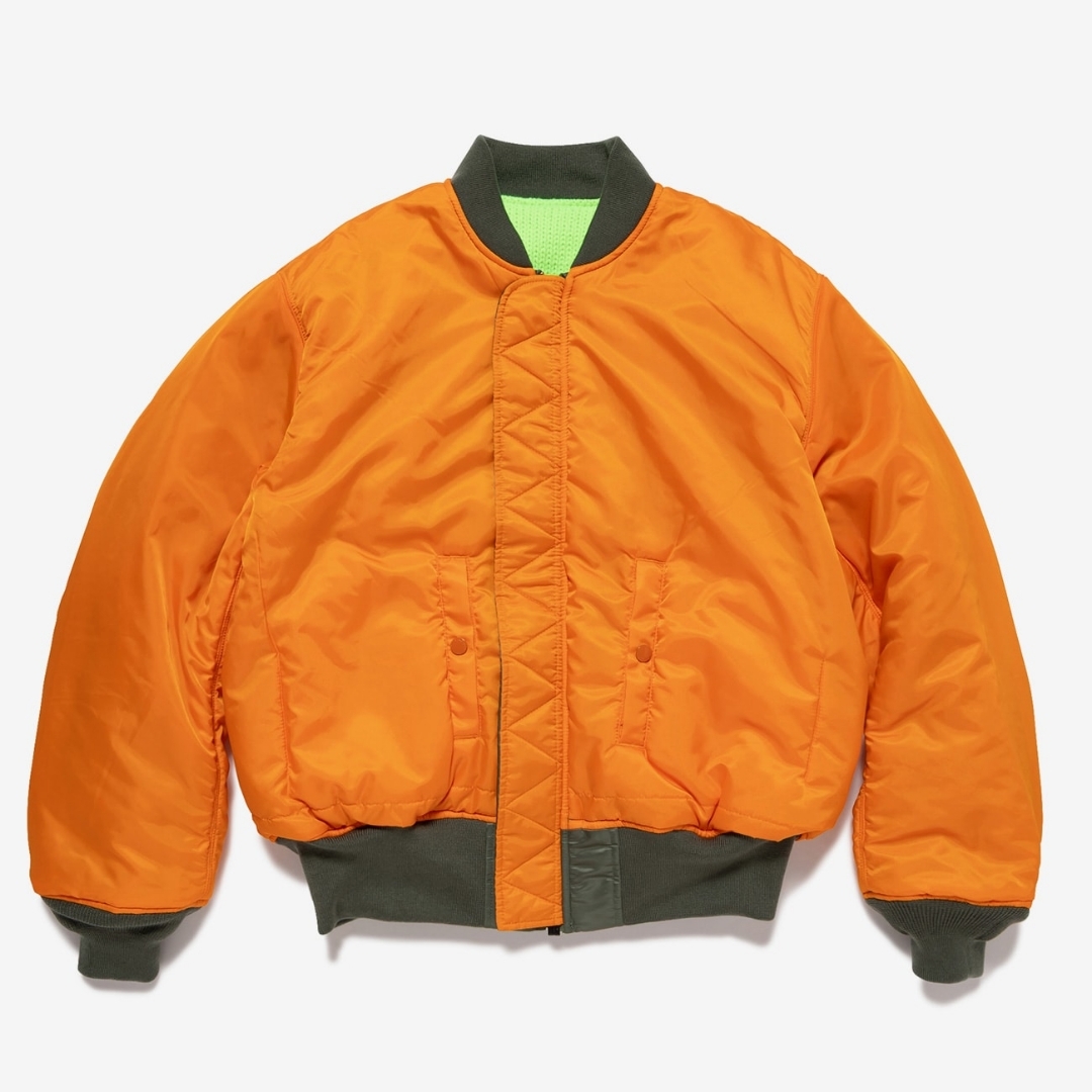 W)taps - WTAPSxALPHA INDUSTRIES☆MA-1ジャケットLダブルタップスの