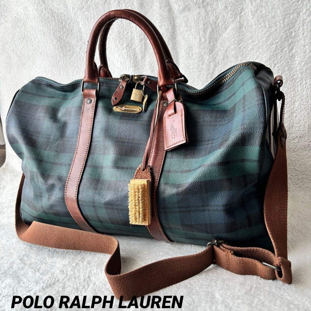 POLO RALPH LAUREN - ポロラルフローレン ボストンバッグ 2WAY PVC