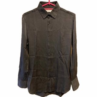 SAINT LAURENT - サンローランパリ 22年 703499 ストライプ シルク