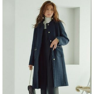 michellMacaron - マカロン❤️ウエストリボンコート♡の通販 by 愛苺