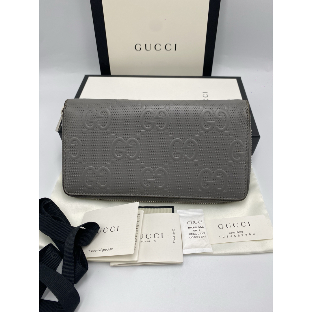 GUCCI - 【極美品】GUCCI GG柄 スプリーム オーガナイザー 長財布