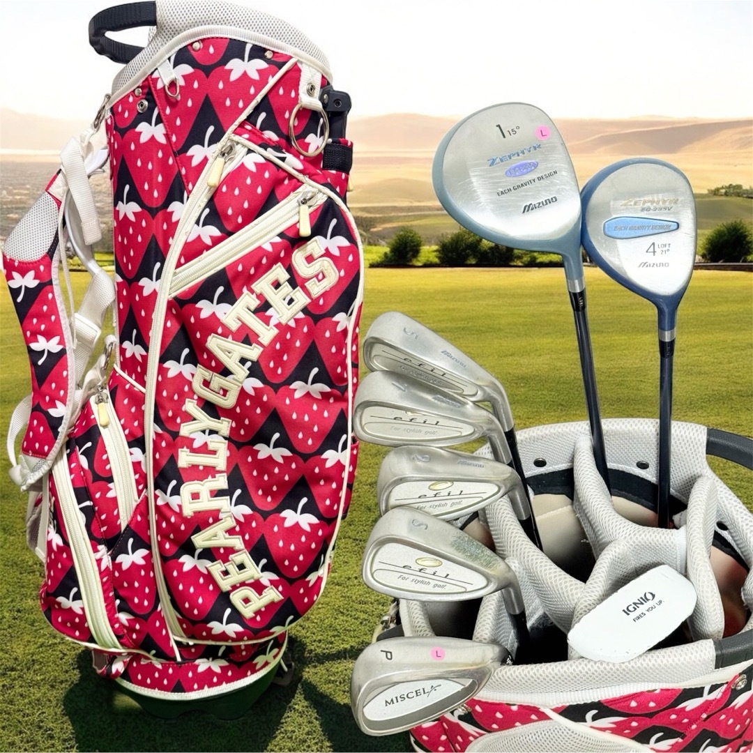 PEARLY GATES - エフィル パーリーゲイツ 初心者 レディース ゴルフ