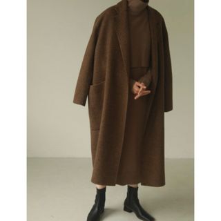 yori チェックコート【サイズ38】の通販 by icecream's shop｜ラクマ