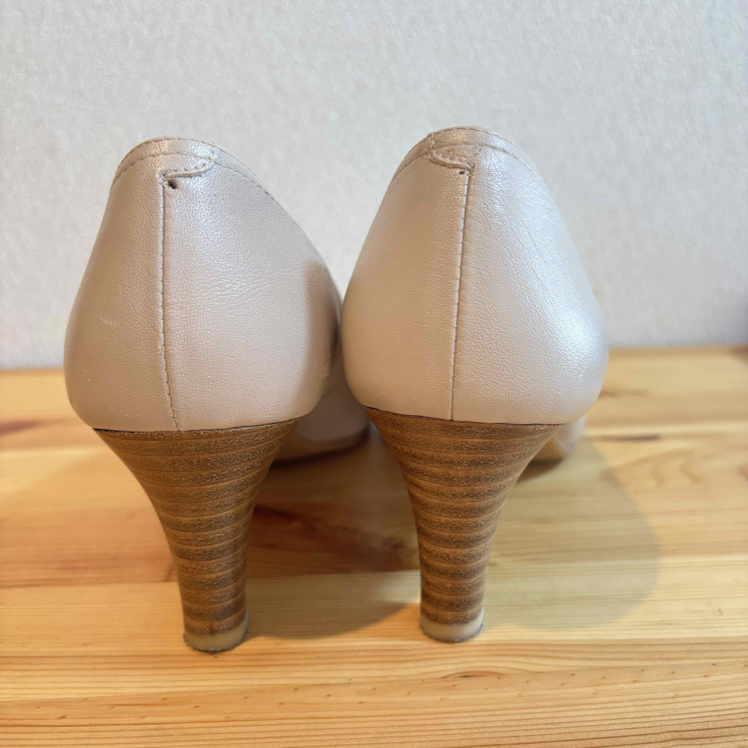 REGAL - REGAL platinumリーガル パンプス 本革 ベージュ 系 23cmの