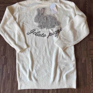 gelato pique - gelato picket ジェラートピケ ボーダー 紫ラベンダー