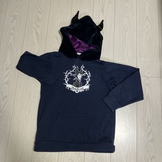 REFLEM - REFLEM レフレム ラインストーン 十字架 クロス パーカー 黒