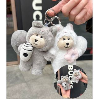 Starbucks Coffee - 台湾 スターバックス 26 '桜 猫 ペア ペアリスタ