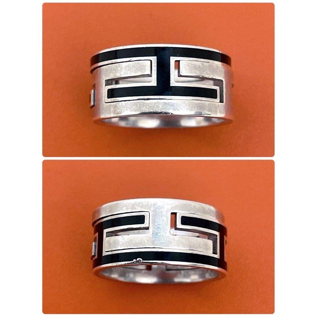 HERMES - HERMES エルメス ムーブアッシュ リング 57 17号 SV925 指輪