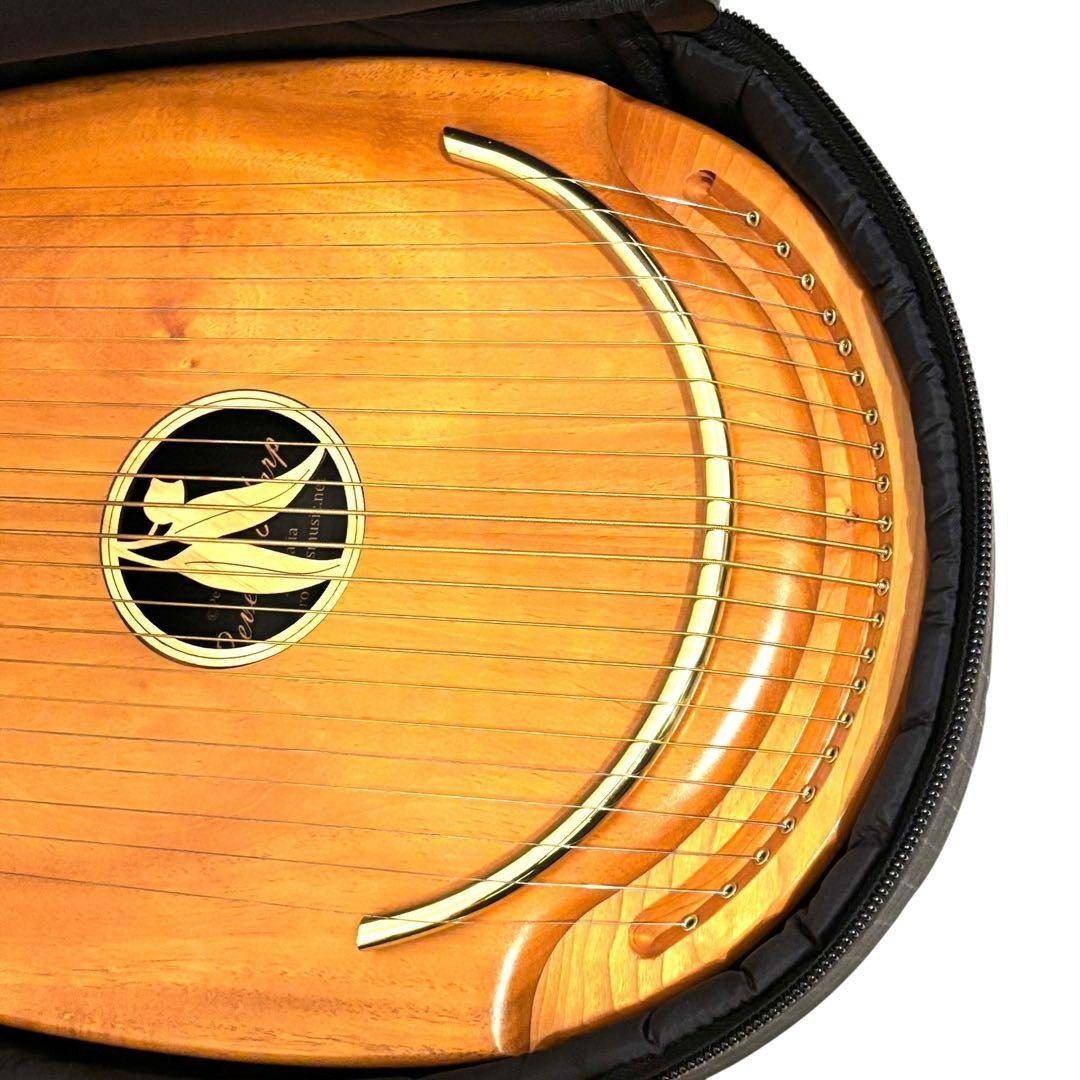 希少】オーストラリア製 Roberts Music リバリーハープ 卓上ハープの