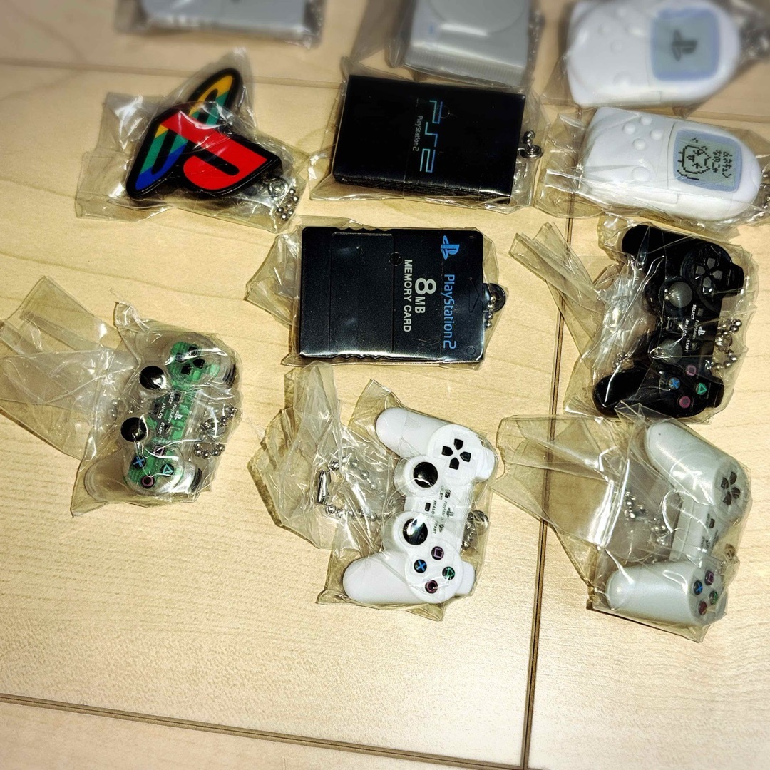 プレイステーション ミニチュアチャーム付きビスケット 全11種コンプ