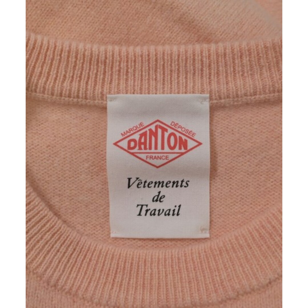DANTON - DANTON ダントン ニット・セーター S ピンク 【古着】【中古