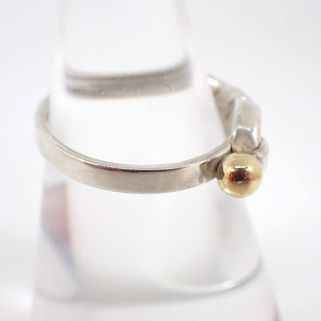 Tiffany & Co. - ティファニー 925/750 フック＆アイ リング /12号