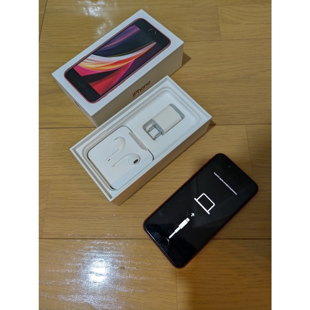 iPhone - ジャンク品 iPhone SE 第2世代 64GB レッドの通販 by abcds