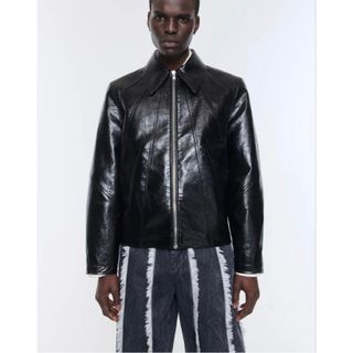 hichan様専用！human being/革ジャンの通販 by りん's shop｜ラクマ