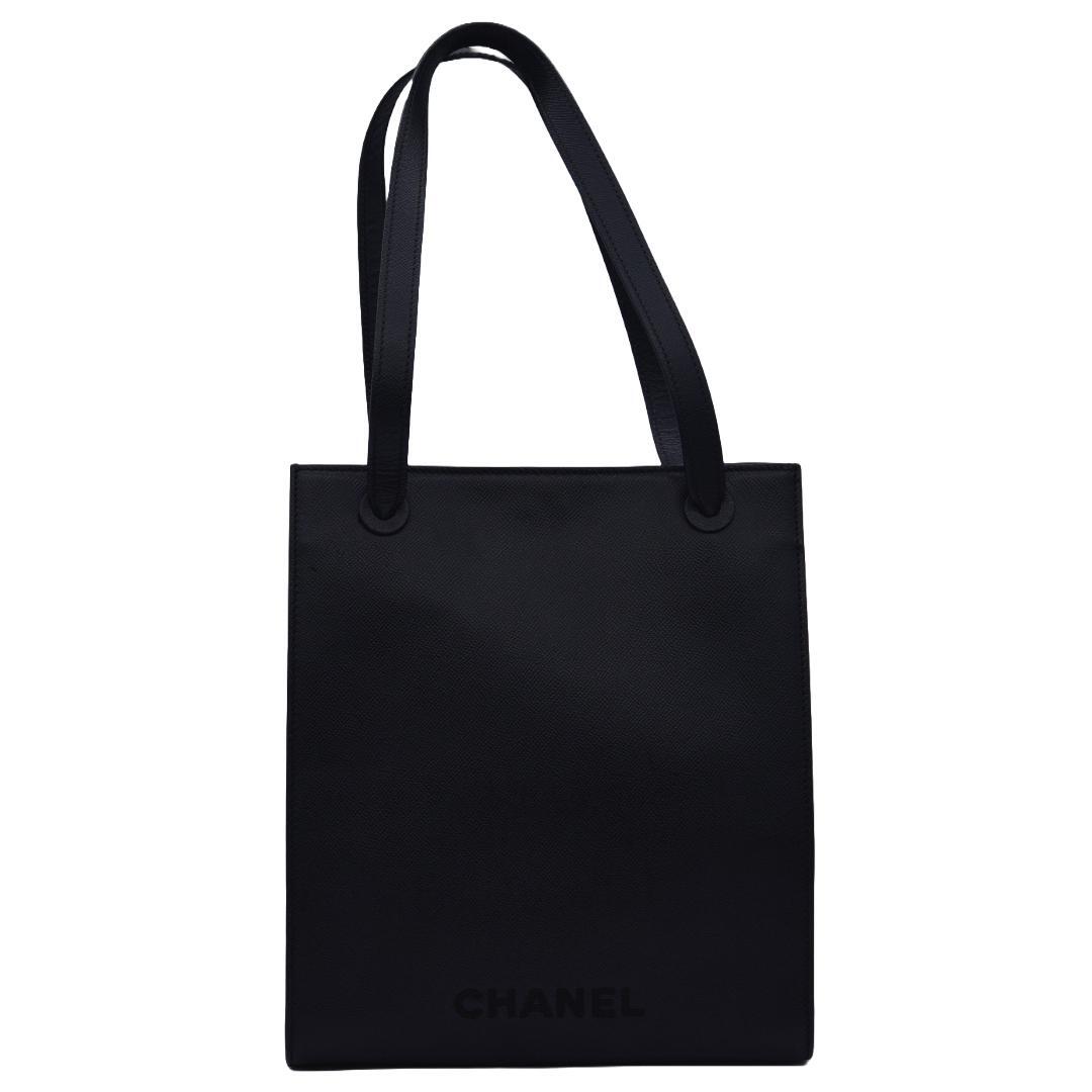 CHANEL - CHANEL シャネル ステッチロゴ トートバッグの通販 by