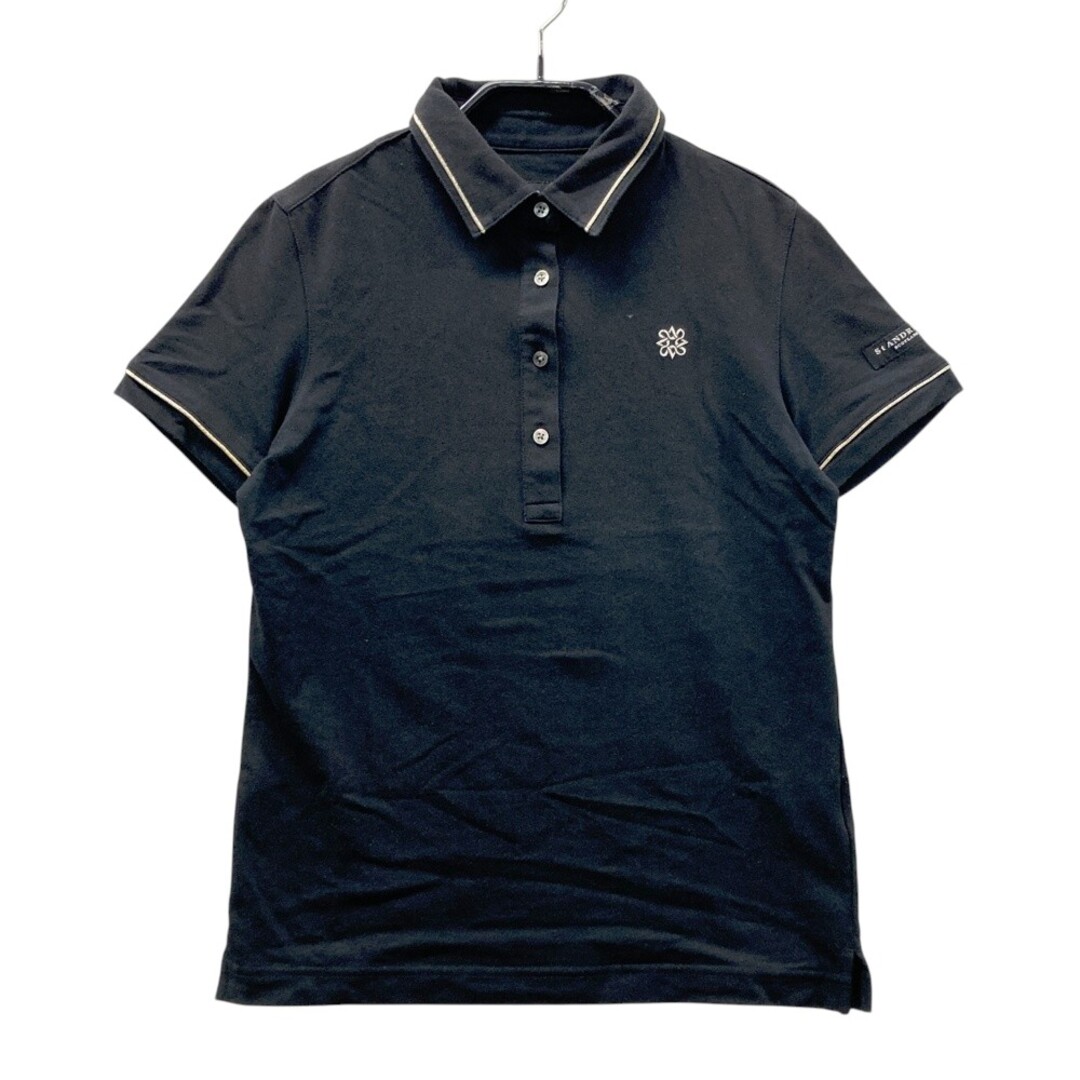 サイズ：S ST ANDREWS セントアンドリュース 半袖ポロシャツ ブラック