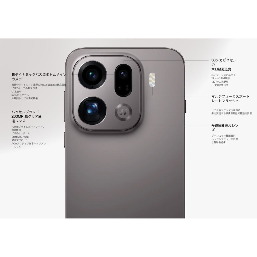 OPPO - 【SIMフリー】Find X9 Pro｜16GB/512GB レッド【新品】の通販