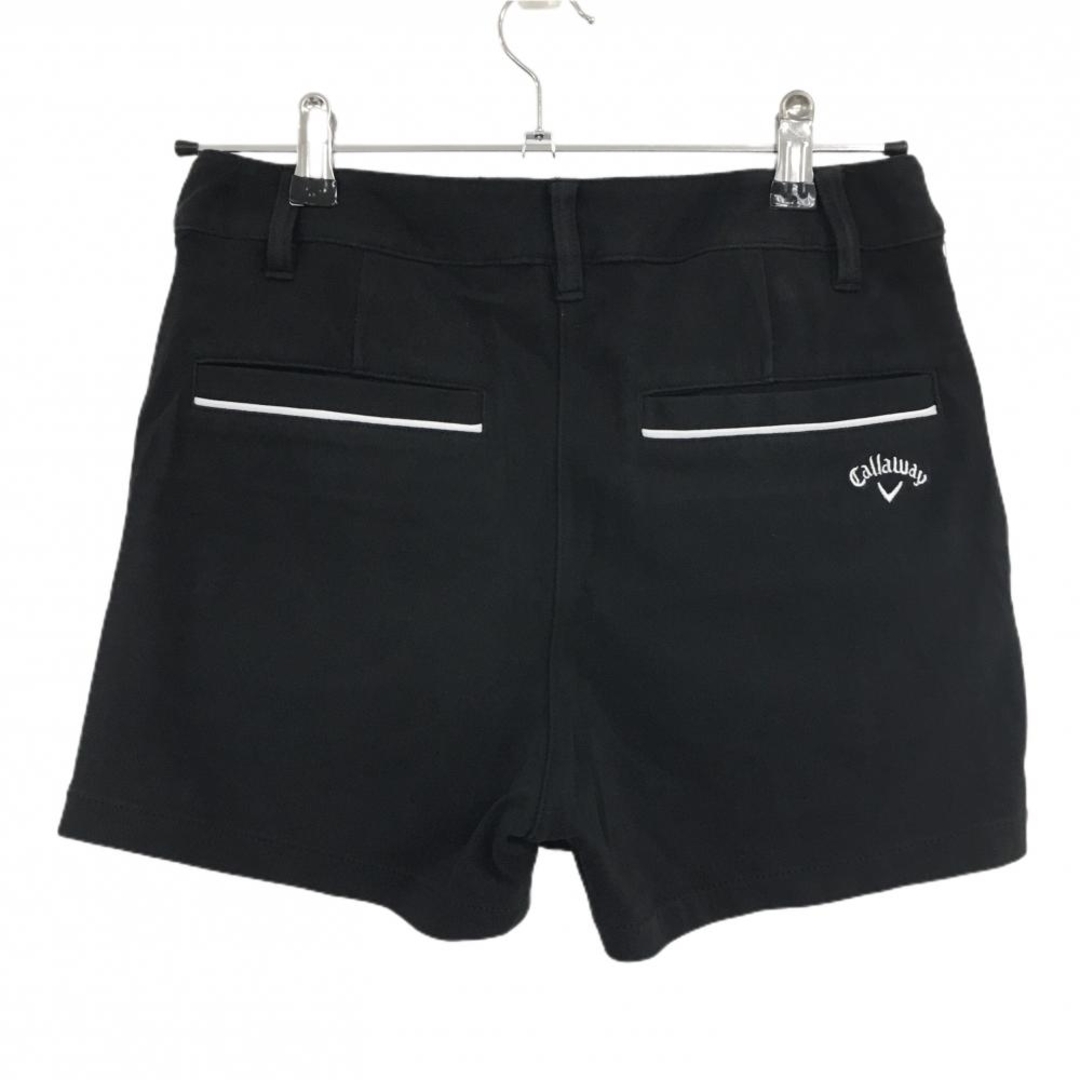 Callaway - キャロウェイ ショートパンツ 黒×白 ロゴ刺しゅう