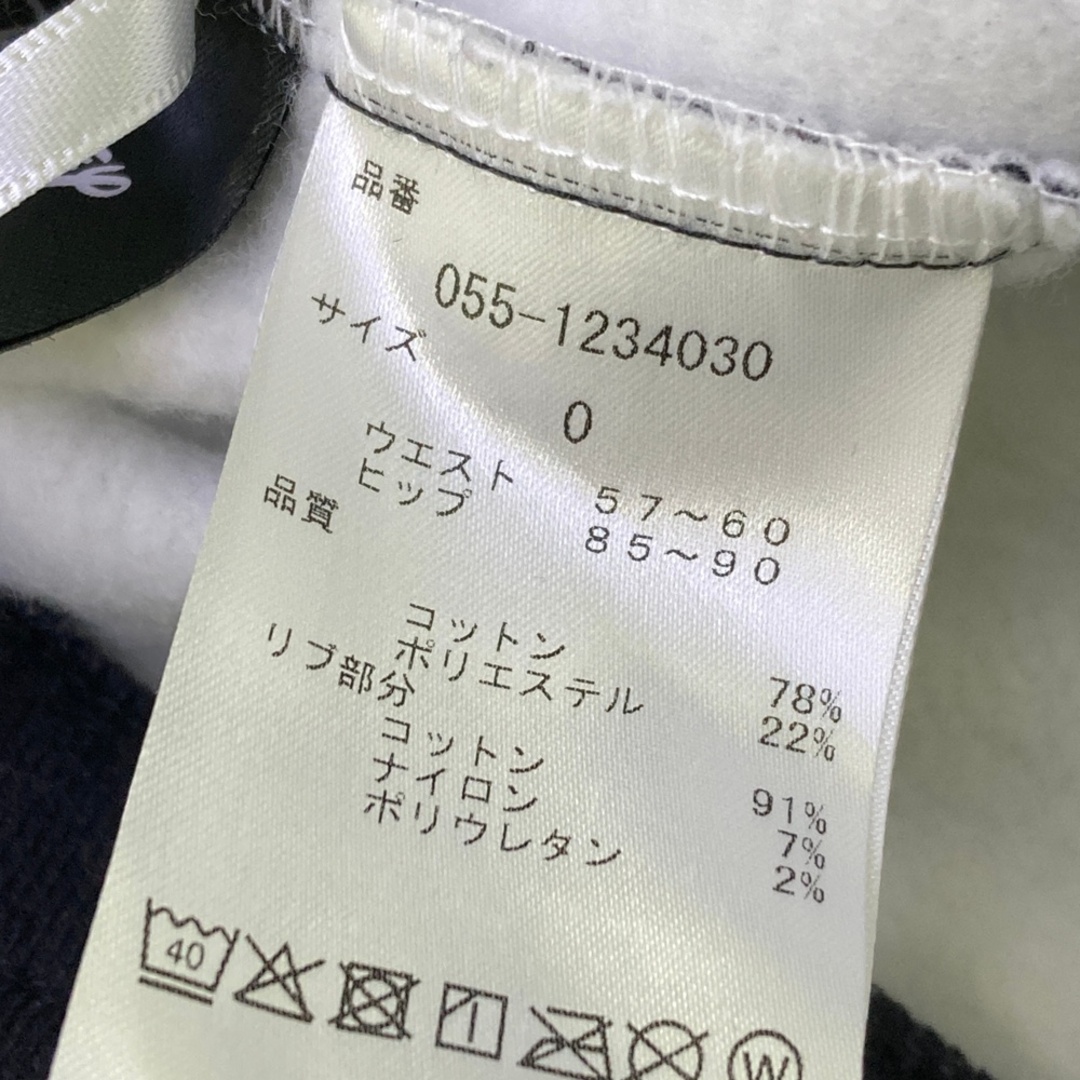 サイズ：0 PEARLY GATES パーリーゲイツ ×ディズニー 裏起毛 スカート