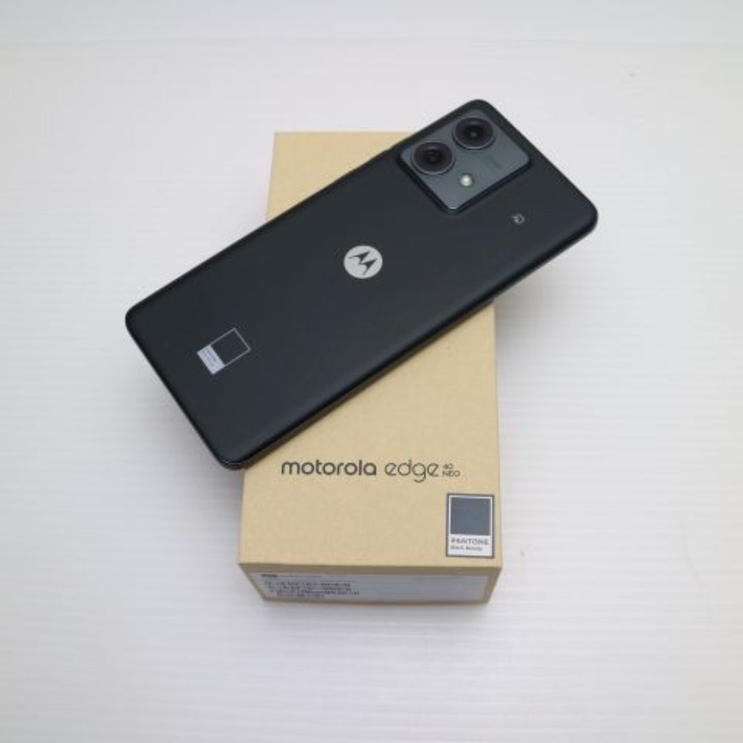 Motorola - 新品未使用 SIMフリー motorola edge 40 neo ブラック