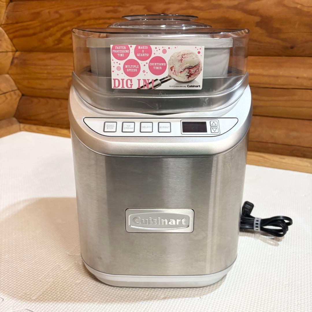美品】Cuisinart クイジナート ICE-70 アイスクリームメーカーの通販