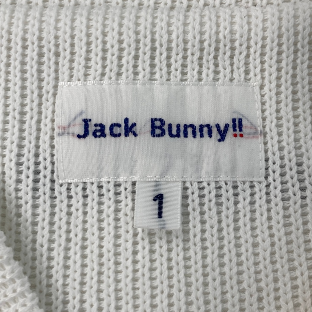 サイズ：1 JACK BUNNY ジャックバニー Vネックベスト ホワイト系