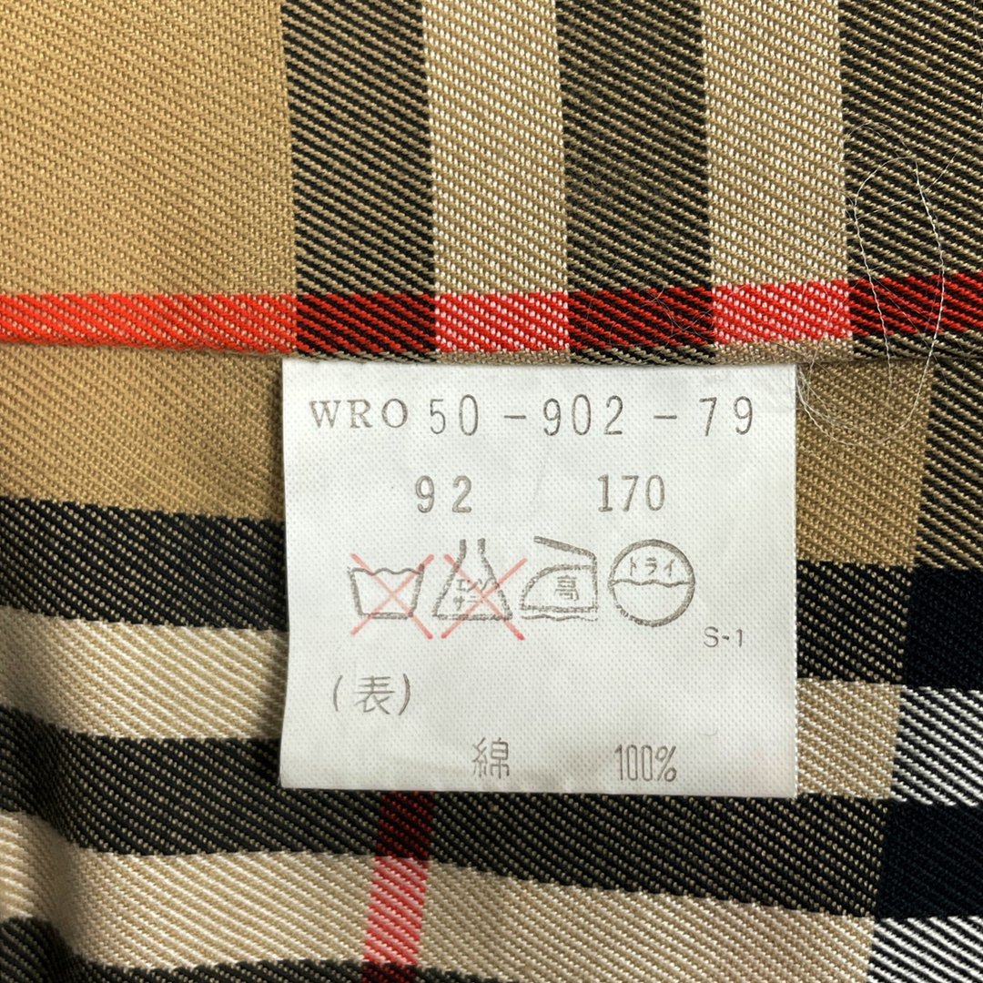 バーバリーズ ステンカラーコート メンズ 92－170 【中古】の通販 by