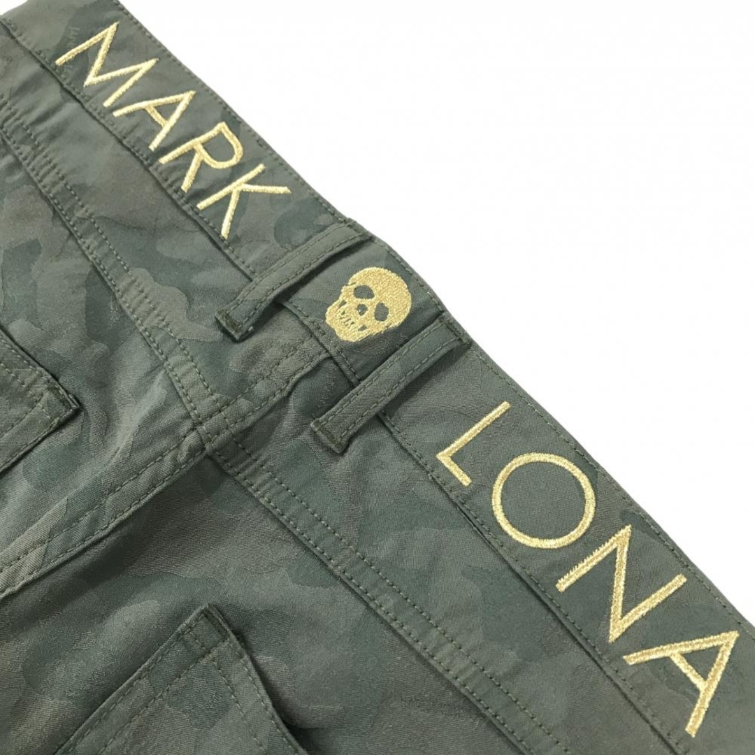 MARK&LONA - マークアンドロナ パンツ カーキ 総柄地模様 カモフラ