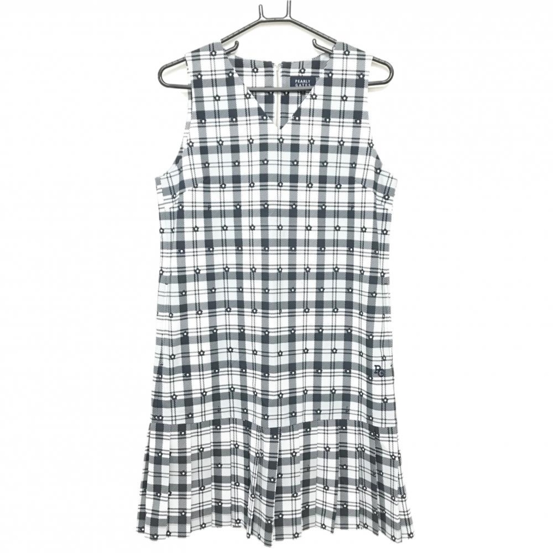 PEARLY GATES - 【新品】パーリーゲイツ ノースリーブワンピース 白