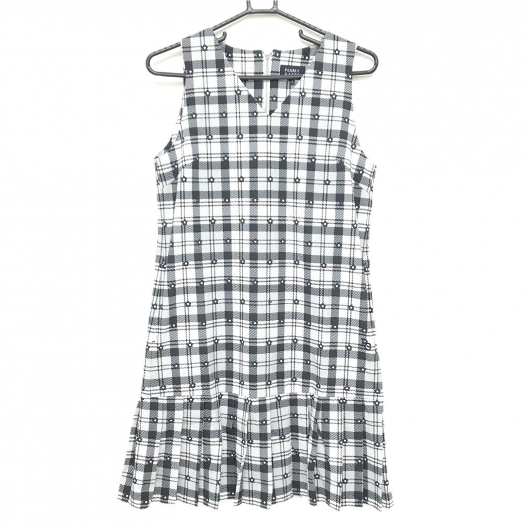 PEARLY GATES - 【新品】パーリーゲイツ ノースリーブワンピース 白