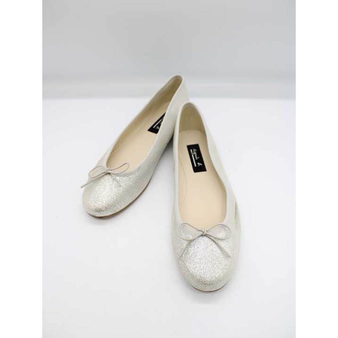 agnes b. - アニエスベー バレエシューズ（シルバーL）シルバー