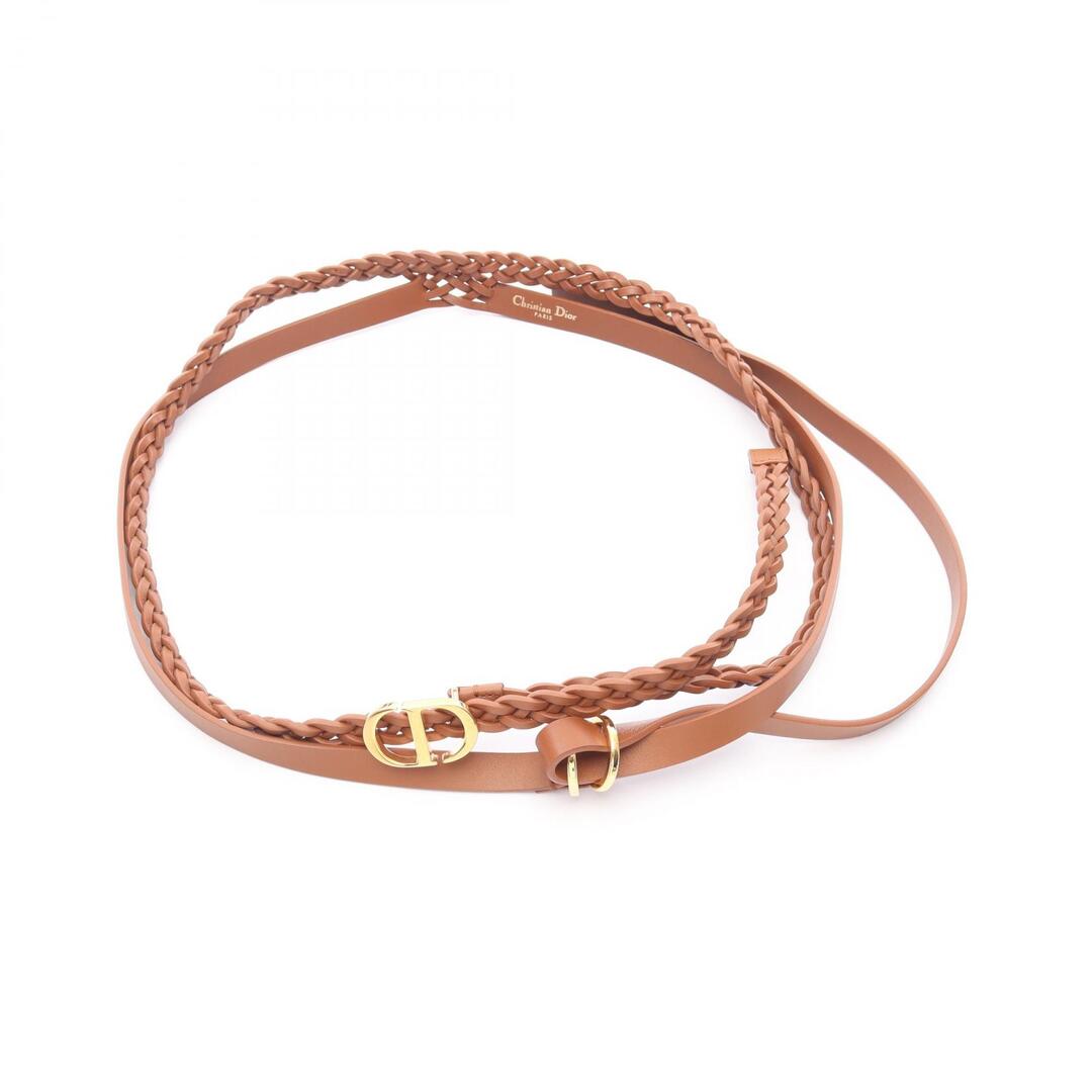 Dior - Dior ディオール ベルト CDロゴ メッシュレザー ダブルベルトの