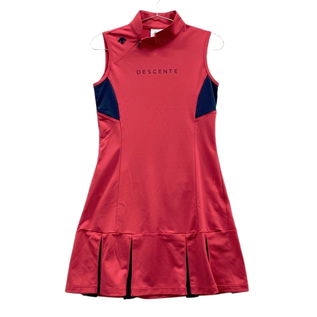 サイズ：S DESCENTE GOLF デサントゴルフ ノースリーブワンピース