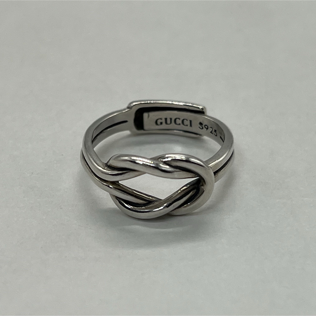 GUCCI - グッチ GUCCI ノット リング 14号 SV925 ヴィンテージ 希少の